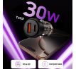 TECH-PROTECT CC03 2-PORT CAR CHARGER PD 30W / QC3.0 BLACK