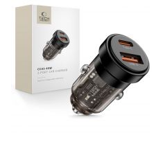 TECH-PROTECT CC03 2-PORT CAR CHARGER PD 45W / QC3.0 BLACK