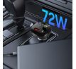 TECH-PROTECT CC06 3-PORT CAR CHARGER PD 72W + TRANSMITER FM BLUETOOTH BLACK