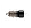 TECH-PROTECT CC03 2-PORT CAR CHARGER PD 75W BLACK