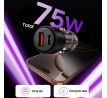 TECH-PROTECT CC03 2-PORT CAR CHARGER PD 75W BLACK