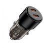 TECH-PROTECT CC03 2-PORT CAR CHARGER PD 100W BLACK