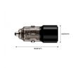 TECH-PROTECT CC03 2-PORT CAR CHARGER PD 100W BLACK