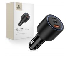 TECH-PROTECT CC04 3-PORT CAR CHARGER PD 175W BLACK