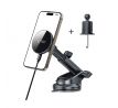 TECH-PROTECT mm15W-V10 MAGNETIC MAGSAFE DASHBOARD & VENT CAR MOUNT WIRELESS CHARGER 15W BLACK