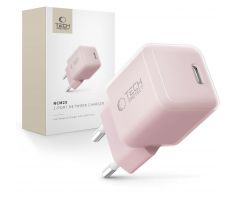 TECH-PROTECT NCM25 1-PORT NETWORK CHARGER PD 25W BABY PINK