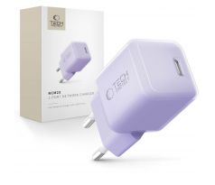 TECH-PROTECT NCM25 1-PORT NETWORK CHARGER PD 25W BABY PURPLE