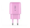 TECH-PROTECT NCA30 2-PORT NETWORK CHARGER PD 30W / QC3.0 BABY PINK