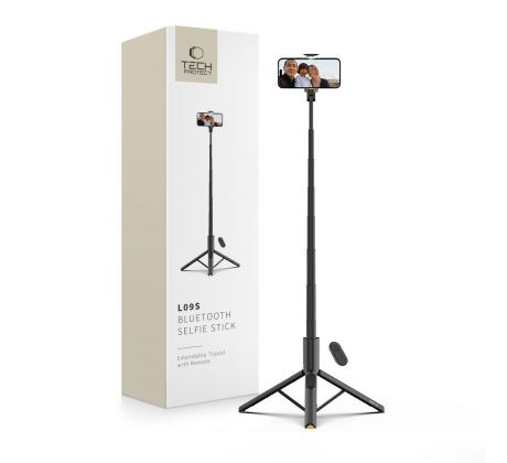 TECH-PROTECT L09S BLUETOOTH SELFIE STICK TRIPOD BLACK