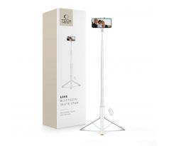 TECH-PROTECT L09S BLUETOOTH SELFIE STICK TRIPOD WHITE