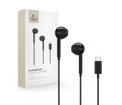 TECH-PROTECT ULTRABOOST TYPE-C EARPHONE CORE BLACK