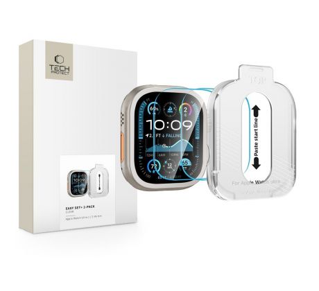 TECH-PROTECT EASY SET+ 2-PACK APPLE WATCH ULTRA 1 / 2 (49 mm) CLEAR