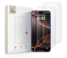 TECH-PROTECT GLASS FIT+ 2-PACK iPhone 16 Pro Max / 17 PRO Max CLEAR