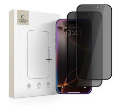 TECH-PROTECT GLASS SPY+ 2-PACK iPhone 16 Pro Max / 17 PRO Max PRIVACY