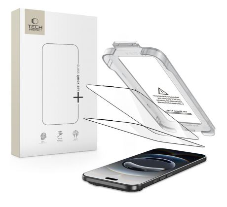 TECH-PROTECT QUICK SET+ 2-PACK iPhone 17 Air BLACK