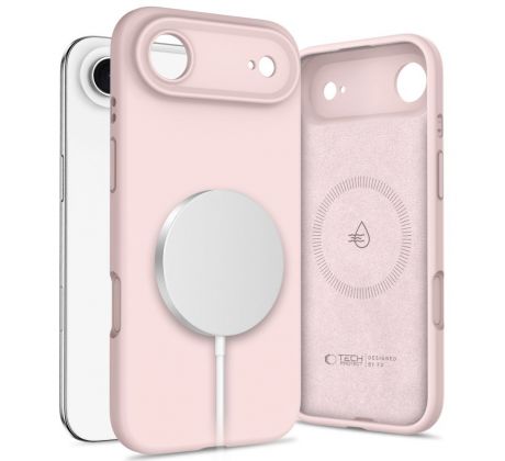 TECH-PROTECT SILICONE MAGSAFE iPhone 17 Air PINK PEARL