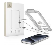 TECH-PROTECT QUICK SET+ 2-PACK iPhone 15 Pro Max BLACK