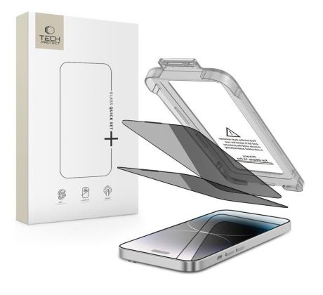 TECH-PROTECT QUICK SET SPY+ 2-PACK iPhone 14 Pro PRIVACY