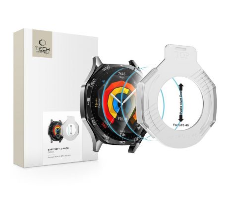 TECH-PROTECT EASY SET+ 2-PACK HUAWEI WATCH GT 5 (46 mm) CLEAR
