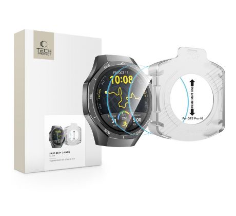 TECH-PROTECT EASY SET+ 2-PACK HUAWEI WATCH GT 5 PRO (46 mm) CLEAR
