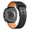TECH-PROTECT LEATHERFIT SAMSUNG SAMSUNG GALAXY WATCH 8 / CLASSIC (40 / 44 / 46 mm) BLACK