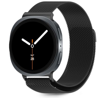 TECH-PROTECT MILANESEBAND SAMSUNG SAMSUNG GALAXY WATCH 8 / CLASSIC (40 / 44 / 46 mm) BLACK