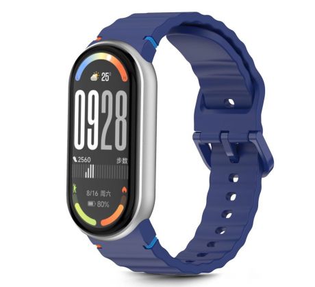 TECH-PROTECT SILICONE SPORT XIAOMI SMART BAND 8 / 9 / 10 / NFC STORM BLUE