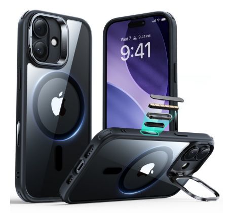 ESR CLASSIC HYBRID KICKSTAND MAGSAFE iPhone 17 CLEAR/BLACK