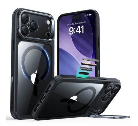 ESR CLASSIC HYBRID KICKSTAND MAGSAFE iPhone 17 PRO Max CLEAR/BLACK