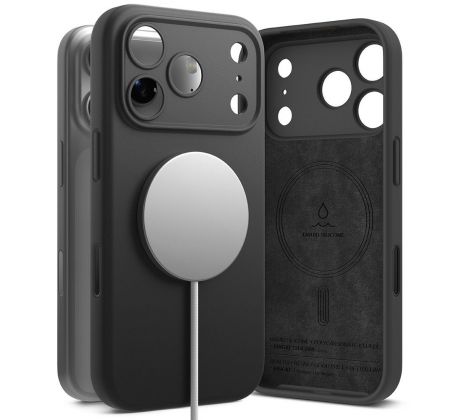 RINGKE SILICONE MAGNETIC MAGSAFE iPhone 17 PRO BLACK