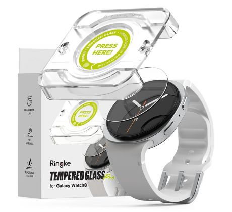RINGKE TEMPERED GLASS PRO 2-PACK SAMSUNG GALAXY WATCH 8 (40 mm) CLEAR