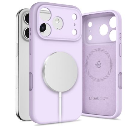 TECH-PROTECT SILICONE MAGSAFE iPhone 17 PRO Max MAUVE