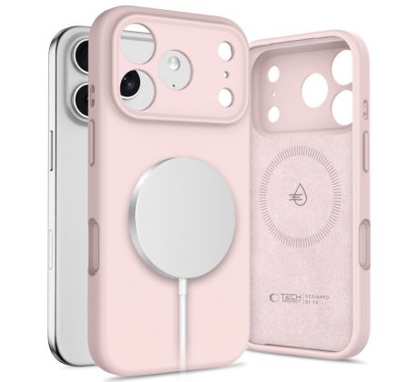 TECH-PROTECT SILICONE MAGSAFE iPhone 17 PRO Max PINK PEARL