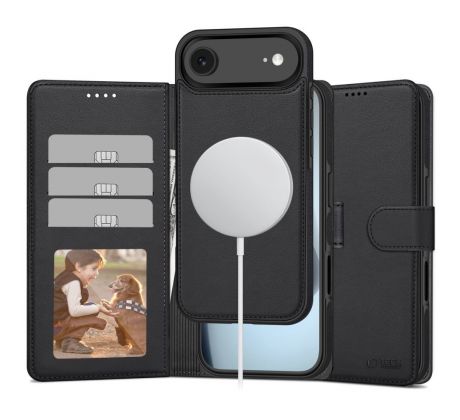 TECH-PROTECT WALLET MAGSAFE iPhone 17 Air MATTE BLACK