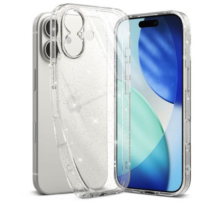 RINGKE Air iPhone 17 GLITTER CLEAR