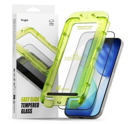 RINGKE EASY SLIDE 2-PACK iPhone 17 BLACK