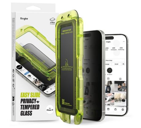 RINGKE EASY SLIDE 2-PACK iPhone 17 PRIVACY