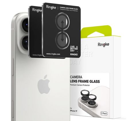 RINGKE CAMERA FRAME PROTECTOR 2-PACK iPhone 17 BLACK