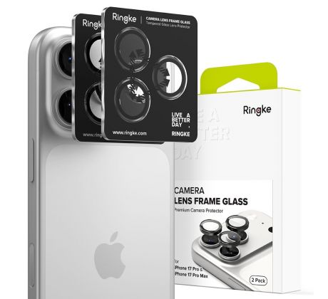 RINGKE CAMERA FRAME PROTECTOR 2-PACK iPhone 17 PRO / 17 PRO Max BLACK