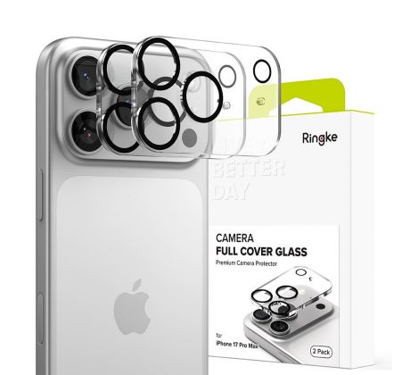 RINGKE CAMERA FULL COVER 2-PACK iPhone 17 PRO Max BLACK