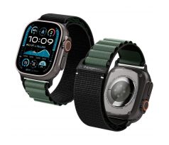 SPIGEN WBF1 BAND APPLE WATCH 6 / 7 / 8 / 9 / 10 / SE / ULTRA 1 / 2 (44 / 45 / 46 / 49 mm) BLACK/GREEN