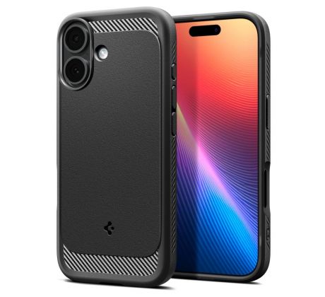 SPIGEN RUGGED ARMOR MAG MAGSAFE iPhone 17 MATTE BLACK
