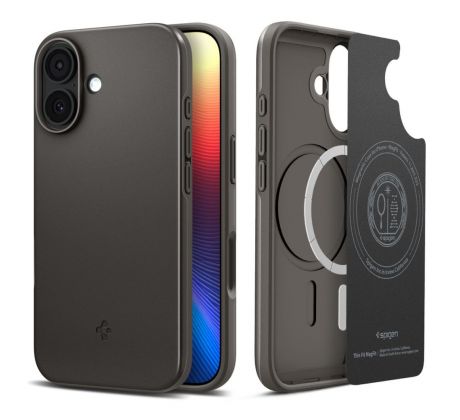 SPIGEN THIN FIT MAG MAGSAFE iPhone 17 GUNMETAL