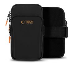 TECH-PROTECT M7 UNIVERSAL SPORT ARMBAND BLACK/ORANGE