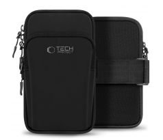 TECH-PROTECT M7 UNIVERSAL SPORT ARMBAND BLACK/BLACK