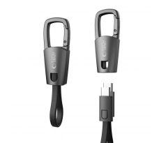 TECH-PROTECT ULTRABOOST DNA KEYCHAIN TYPE-C CABLE PD 60W / 3A IRON GREY