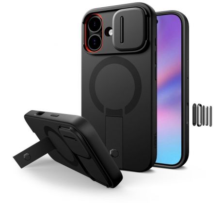 TECH-PROTECT KEVLAR AURA MAGSAFE iPhone 17 BLACK