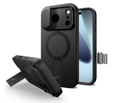 TECH-PROTECT KEVLAR AURA MAGSAFE iPhone 17 PRO BLACK